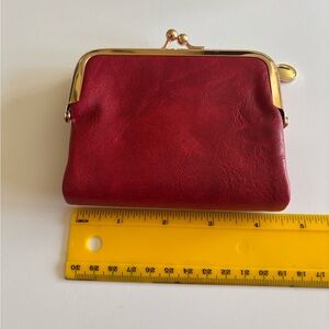 Leather Wallet - Red